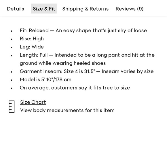 Aritzia- Babaton Pleated Satin Pants, size 2, dress up or down 🍸💕👌🏼 NWT - Picture 7 of 10